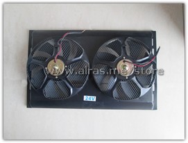 14 X 23 X 24V X 80W DOUBLE FAN